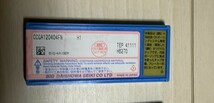チップ BIG CCGA120404FN-H1 KAISER CKボーリング用 未使用品！ 大昭和精機 DAISHOWA _画像2