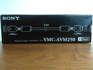 SONY マルチAVケーブル VMC-AVM250 Black