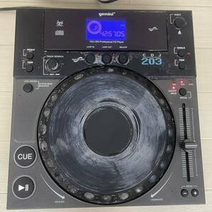 [ML10167-2]1円〜通電確認のみ！【gemini】CDJ-203 Professional CD Player の画像2