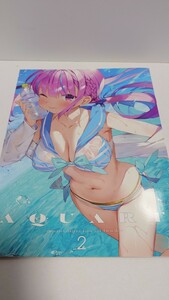 ホロライブ　湊あくあ　AQUART2　がおう　まかろん大帝　イラスト集