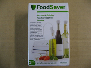  капот хранитель FoodSaver специальный вакуум бутылка стопор 3 шт. комплект FSFSBS0024050JPA предметы первой необходимости кухня емкость для хранения сохранение для упаковка 