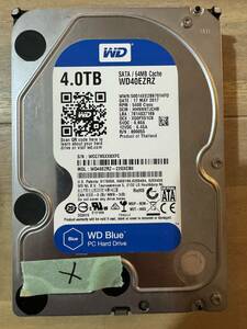 Western Digital 3.5インチ HDD 4TB WD40EZRZ 認識せず ジャンク