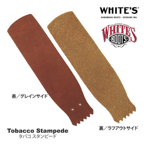 ★ホワイツ 純正★フォルスタン／ロング▼タバコ スタンピード／Tobacco Stampede レザー▼レースインタン▼White's USA製▼