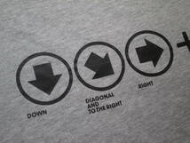 ストリートファイター 波動拳 UT Tシャツ グレー 半袖 メンズ XL ユニクロ UNIQLO ストⅡ gray T-shirt STREET FIGHTER Hadoken Command_画像4