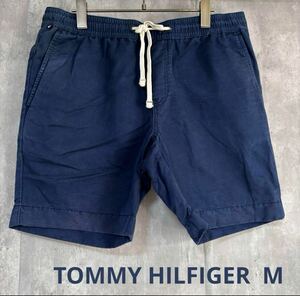 トミーフィルヒガー　TOMMY HILFIGER ハーフパンツ　紺　M