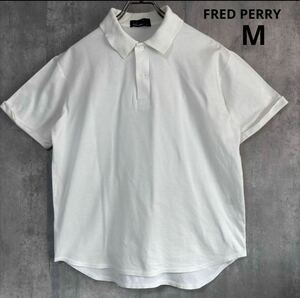 フレッドペリー　FRED PERRY ポロシャツ　M 白