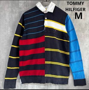 トミーヒルフィガー　TOMMY HILFIGER 長袖　ポロシャツ　M