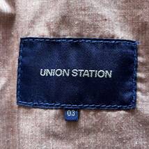ユニオンステーション　UNION STATION パンツ　エンジ　サイズ3_画像5