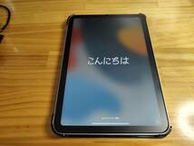 【中古】Apple iPad mini 6 64GB 8.3インチ ピンク Wi-Fi　カバー付き_画像2