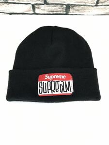 極美品★SUPREME シュプリーム★21AW Gonz Nametag Beanie ゴンズネームタグビーニー ニットキャップ