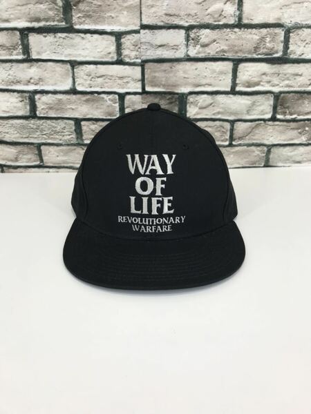 極美品★RATS ラッツ★22SPA-1201 EMBROIDERY CAP WAY OF LIFE エンブロイダリーキャップ