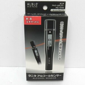 Dz378461 タニタ アルコールセンサー ALBLO アルブロ スリムタイプ HC-151S 未使用品