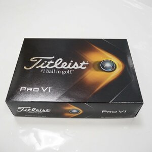 Th955815 タイトリスト ゴルフボール PRO V1 1ダース(12個) ホワイト ※アメリカン・エキスプレスのロゴ付き Titleist 未使用