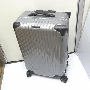 Ft600313 リモワ キャリーバッグ スーツケース 4輪 グレー RIMOWA 中古