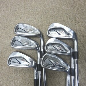 Ft1167731 タイトリスト ゴルフクラブアイアンセット I5〜9・P 6本セット VG3 2014 Titleist 中古