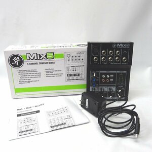 Ft1172291 マッキー ミキサー 5チャンネル コンパクトミキサー MIX5 MACKIE 中古