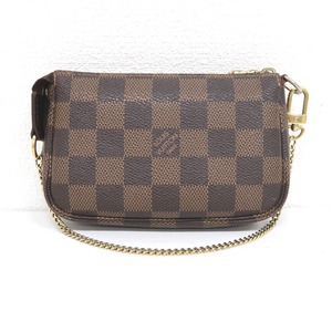 IT319472 ルイ・ヴィトン ポーチ ミニ・ポシェット・アクセソワール ダミエ N58009 LOUIS VUITTON 中古