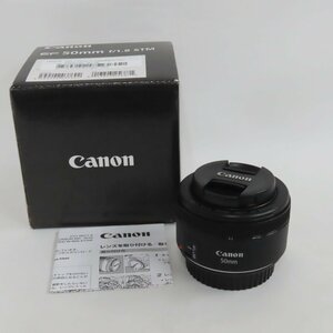 Ts528792 キャノン レンズ EF 50mm 1:1.8 STM Φ49 canon 超美品