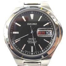 FtTh537921 セイコー 腕時計 ドルチェ パーペチュアルカレンダー 8F33-0030 ブラック文字盤 メンズ SEIKO 中古_画像1