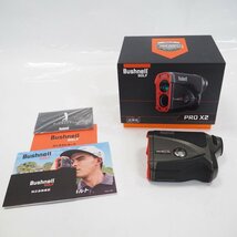 Th957954 ブッシュネル ゴルフ用レーザー距離計 PRO X2 ピンシーカー プロ X2 ジョルト Bushnell 美品・中古_画像1