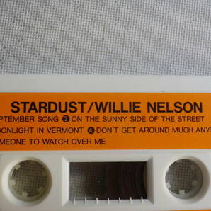 ◆カセット◆ウィリーネルソン WILLIE NELSON / STARDUST 25KP-1032 カセット本体のみ 中古カセットテープ多数出品中！の画像7
