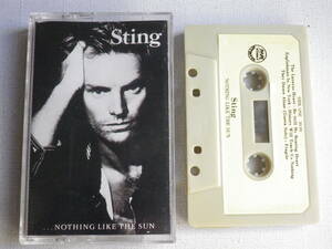 ◆カセット◆スティング　Sting / NOTHING LIKE THE SUN 　輸入版　中古カセットテープ多数出品中！