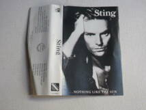◆カセット◆スティング　Sting / NOTHING LIKE THE SUN 　輸入版　中古カセットテープ多数出品中！_画像7