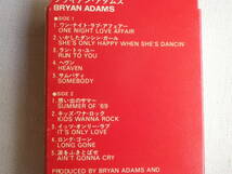 ◆カセット◆ブライアン・アダムス　レックレス　歌詞カード付　中古カセットテープ多数出品中！_画像9