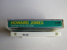 ◆カセット◆ハワード・ジョーンズ　Howard Jonse / Dream Into Action 歌詞カード付　中古カセットテープ多数出品中！_画像5