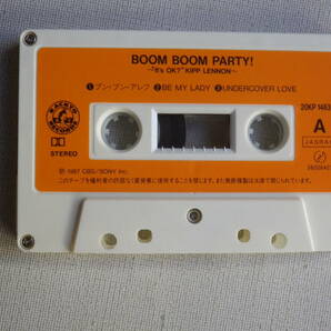 ◆カセット◆キップ・レノン KIPP LENNON / Boom Boom Party  歌詞カード付  中古カセットテープ多数出品中！の画像6