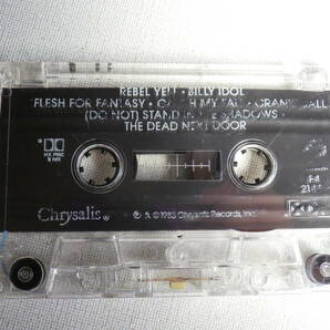 ◆カセット◆ビリーアイドル BILLY IDOL / REBEL YELL 輸入版 中古カセットテープ多数出品中！の画像6