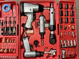 極美品　■マスターグリップ MASTERGRIP　71PC AIR TOOL SET