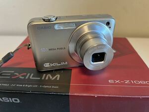 CASIO カシオ EXILIM EX-Z1080 バッテリー付き コンパクトデジタルカメラ デジカメ EXZ1080 GD（ゴールド）