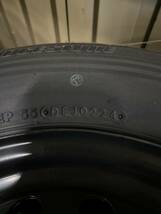 【 9.9分山 新車外し 23年 BS 】ハイエース 200系 純正タイヤ&ホイール&キャップ 195/80R15 スーパーGL ワゴンGL_画像3