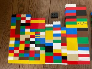 レゴ　ブロック　赤いバケツ　4105 ケースなし LEGO レゴブロック 赤 基本ブロック　7616