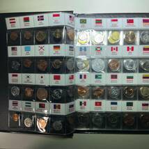 120カ国のコイン収蔵 大量120枚 アルバムセット 世界の硬貨・古銭　まとめ 硬貨_画像2
