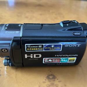 SONY HDR-CX550V ソニービデオカメラ ハンディカム専用多機能リモコン三脚、アクセサリーキット付き VCT-80AV 動作良好の画像2