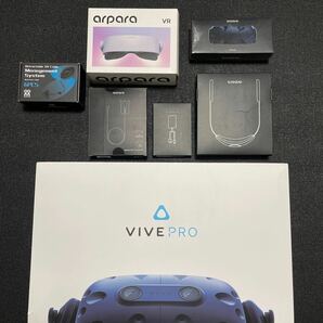 総額254,880相当【全て正規品】arpara 5K VRセット(新品) + VIVE PRO(美品) + AMVR vr cable management(美品) = 5K VRスターターセットの画像1