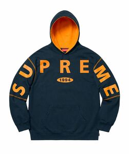 Supreme 19AW Spread Logo Hooded Sweatshirt スウェット パーカー　M