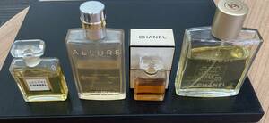 シャネル　ALLURE 5ml ＆ ALLURE 35ml ＆ HOMME 50ml ＆ No5 容量不明 4本セット　◆売上No501 502 504