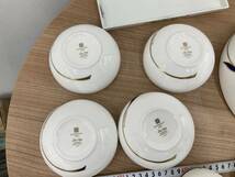 WEDWOOD（ウェッジウッド ）　2客セット、GIVENCHY 大小お皿セット（１つ破損のため小5→４）◆売上No352 358_画像6