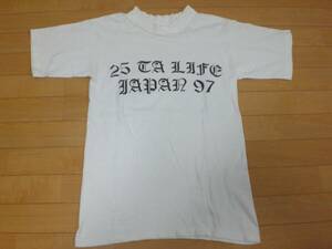 当時物 90s 25 TA LIFE Tシャツ NYHC AGNOSTIC FRONT VISION OF DISORDER MADBALL MERAUDER BAD BRAINS WARZONE MINOR THREAT ALL OUT WAR