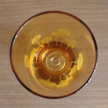 アデリアカラーグラス　５個セット　ADERIA　COLOR　中古・未使用品　長期保管品　昭和　送料無料　ADERIA　GLASS_画像6