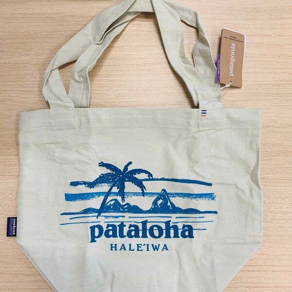 新品 Patagonia パタゴニア　ハワイ限定　PATALOHA パタロハ　HALEIWA ハレイワ店限定　ミニトートバッグ