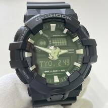 CASIO/カシオ Gショック GA-700シリーズ デジアナ ブラック G-SHOCK GA-700-1BJF ◆　9177_画像1