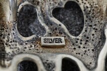 V11 アニマル サイ シルバー ペンダント ネックレス ヴィンテージ アクセサリー SILVER刻印 アンティーク 首飾り 装飾品_画像5