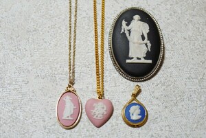 B2019 WEDG WOOD/ウェッジウッド ヴィンテージ ペンダント ブローチ ブランド アクセサリー 大量 まとめて おまとめ まとめ売り ネックレス