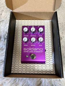 限定色Soldano SLO Pedal / Purple Anodized Limited Edition / ソルダーノ ディストーション/オーバードライブ ギターエフェクター