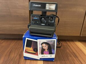 1円スタート Polaroid ポラロイド 636 シャッターOK ストロボOK ポラロイドカメラ クローズアップ インスタントカメラ 外箱付き