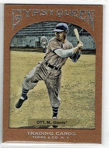 2011 Topps Gypsy Queen Mel Ott Bronze /999